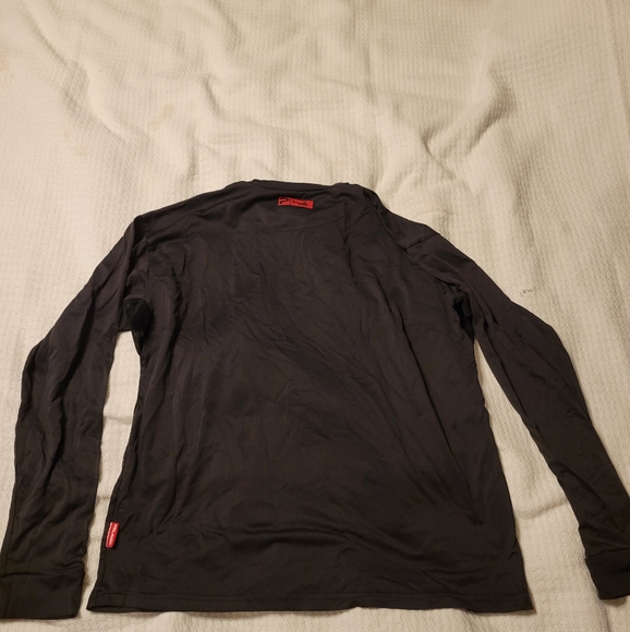 PELAGIC BLACK/RED DRY FIT TEE - Picture 3 of 7